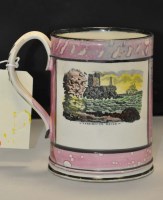 Lot 280 - A frog mug by the ''Yellow Band Pottery'',...