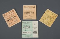 Lot 380 - Three FA Cup final tickets, including: the...