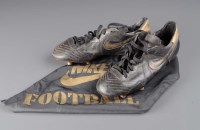 Lot 386 - A pair of Nike football boots owned by Terry...