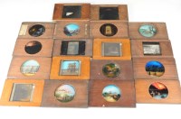 Lot 397 - A collection of magic lantern slides, many...