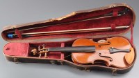 Lot 414 - An early 20th Century violin by Louis...