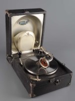 Lot 456 - A Decca portable gramophone, with 8in. (20cms)...