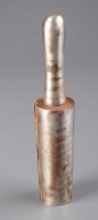 Lot 486 - A cast metal phonograph reamer, with shaped...