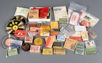 Lot 493 - A collection of needle holders, in card boxes,...