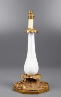 Lot 504 - An early 20th Century opaque glass and gilt...