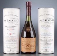 Lot 521 - A bottle of The Balvenie 15 year old single...