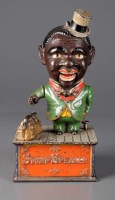 Lot 550 - A 19th Century painted cast iron 'Stump...