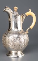 Lot 655 - An Edwardian hot water jug, by Elkington & Co.,...