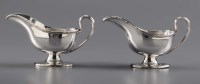 Lot 669 - A pair of early 20th Century gravy boats, by...