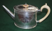 Lot 697 - A Victorian teapot, by Andrew Crespel & Thomas...