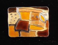 Lot 807 - David Andersen: an enamelled brooch, the...