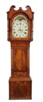 Lot 941 - A mid 19th Century mahogany longcase clock,...