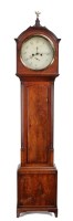 Lot 955 - A mahogany longcase clock in the Scottish...