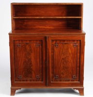 Lot 1013 - A fine quality mahogany chiffonier, the...