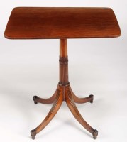 Lot 1016 - A late Georgian 'plum pudding' mahogany...