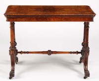 Lot 1036 - A fine Victorian burr walnut rectangular...