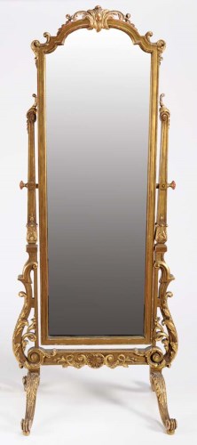 Lot 1041 - A 19th Century French gilt wood and gesso...