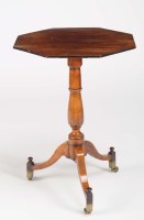 Lot 1055 - A 19th Century octagonal occasional table,...