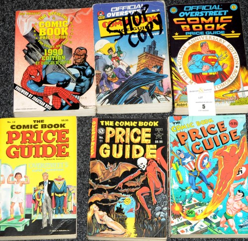 Lot 5 - Overstreet Comic Book Price Guide, No's. 10,...