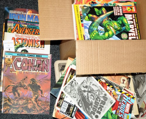 Lot 6 - Marvel comics Indexes: Conan, Tales to...