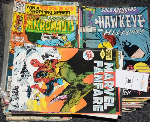 Lot 30 - Marvel Fanfare, No's. 1, 2, 3, 8 and 9; and...