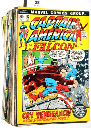 Lot 38 - Captain America and The Falcon, No's 152-199...
