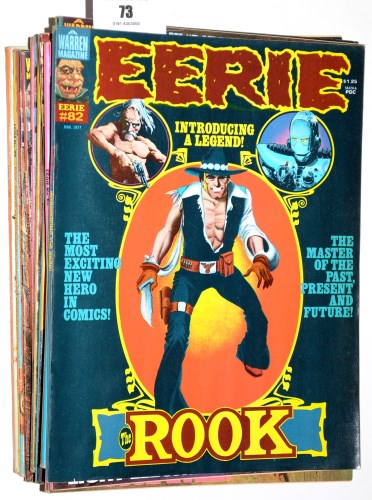 Lot 73 - Eerie comics magazine (published by Warren...