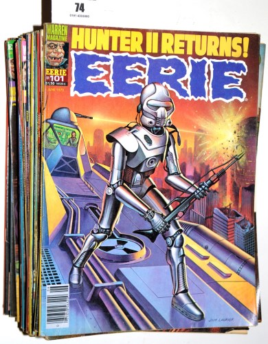 Lot 74 - Eerie comics magazine (published by Warren...