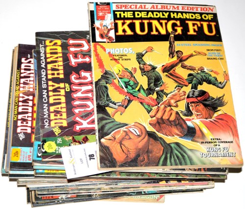 Lot 78 - Deadly Hands of Kung Fu comics magazine...