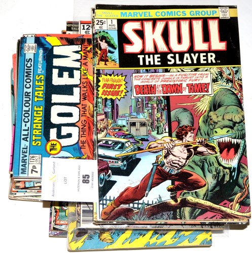 Lot 85 - Sundry Marvel titles, including Skull The...
