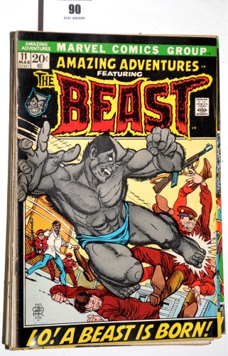 Lot 90 - Amazing Adventures featuring The Beast, No's....
