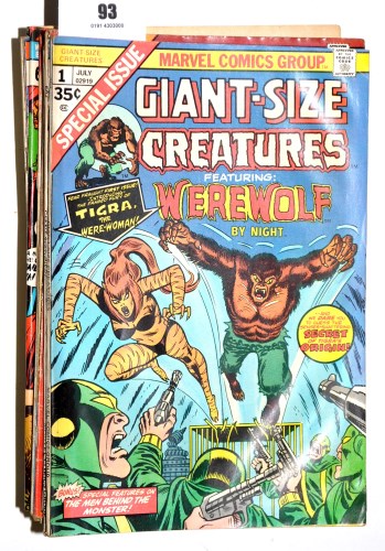 Lot 93 - Werewolf By Night, No's. 1-43; together with...