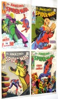 Lot 129 - The Amazing Spider-Man, No's. 66, 67, 68 and 69.