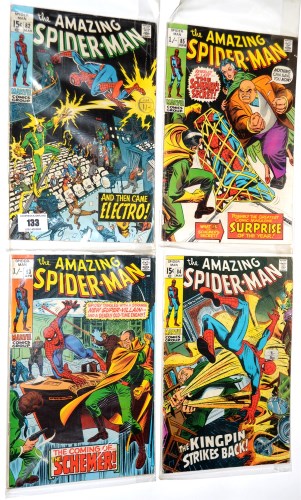 Lot 133 - The Amazing Spider-Man, No's. 82, 83, 84 and 85.