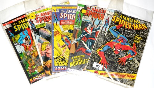 Lot 137 - The Amazing Spider-Man, No's. 100, 101, 102,...