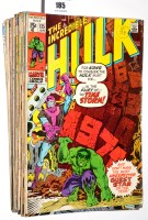 Lot 185 - The Incredible Hulk, No's. 135-159 inclusive....