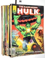 Lot 190 - The Rampaging Hulk (magazine) (published 1977...