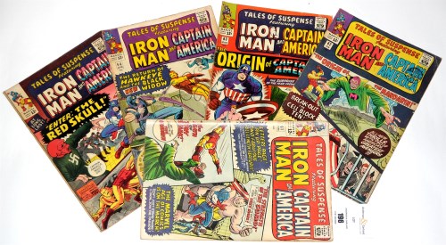 Lot 196 - Tales of Suspense, No's. 61, 62, 63, 64 and 65.