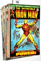 Lot 205 - The Invincible Iron Man, No's. 47-69. (23)