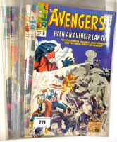 Lot 221 - The Avengers, No's. 14, 15, 16, 17, 18, 19 and...