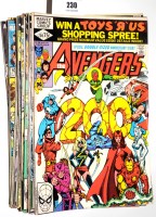 Lot 230 - The Avengers, No. 200 and sundry onwards to No....