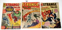 Lot 233 - Strange Tales, No's. 104, 108 and 118. (3)