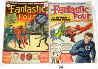 Lot 251 - Fantastic Four, No's. 10 and 11. (2)