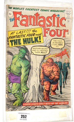 Lot 252 - Fantastic Four, No. 12.