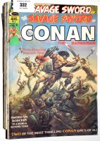 Lot 332 - The Savage Sword of Conan (magazine published...