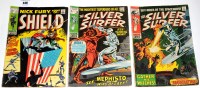 Lot 448 - The Silver Surfer, No's. 12 and 16; together...