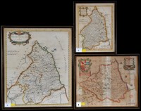 Lot 3 - Robert Morden A map of Northumberland...