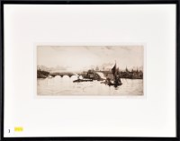 Lot 7 - Andrew Watson Turnbull Shipping on the Thames...