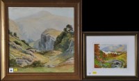 Lot 55 - Cecil Ross Wheatley ''Near Matterdale'' with...
