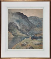 Lot 62 - Philip ''Phil'' Osment An upland scene with...